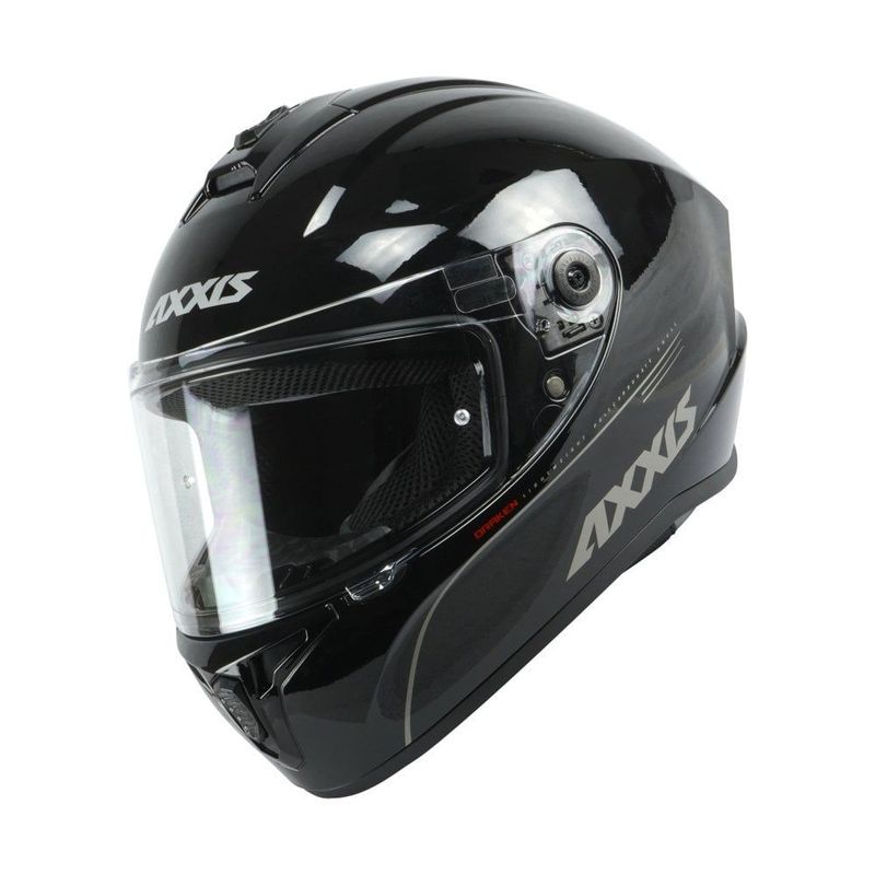 Axxis Draken S Solid A1 Gloss Black XL 61-62cm Helmet