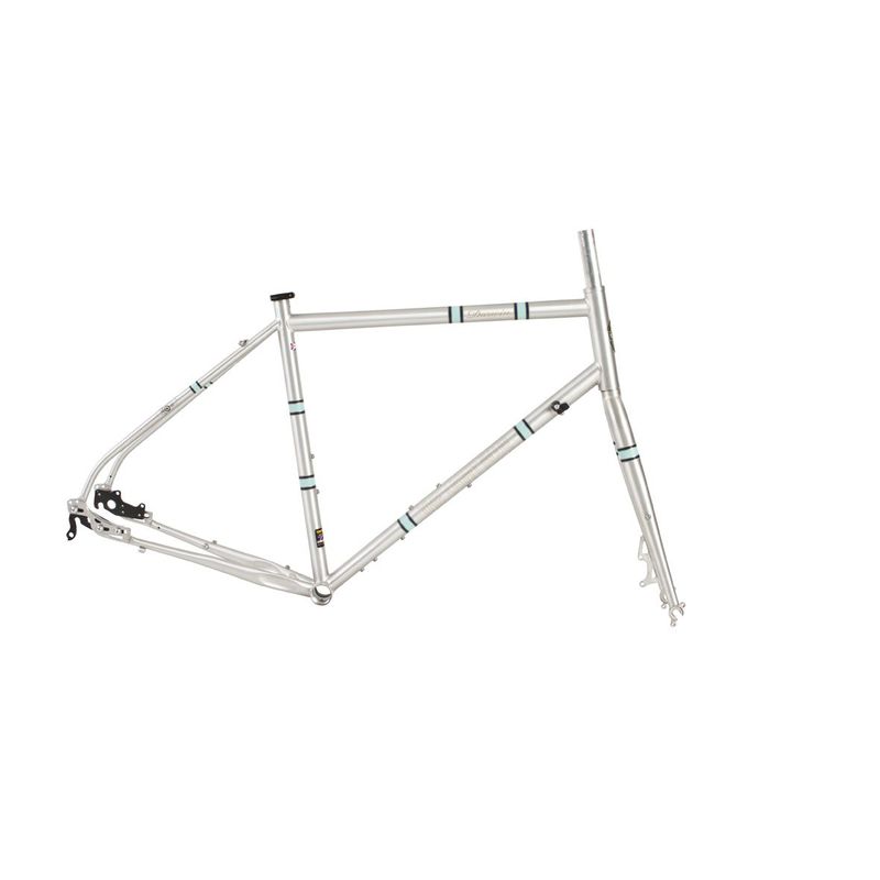 Light Blue Darwin Frameset Medium Galvenized