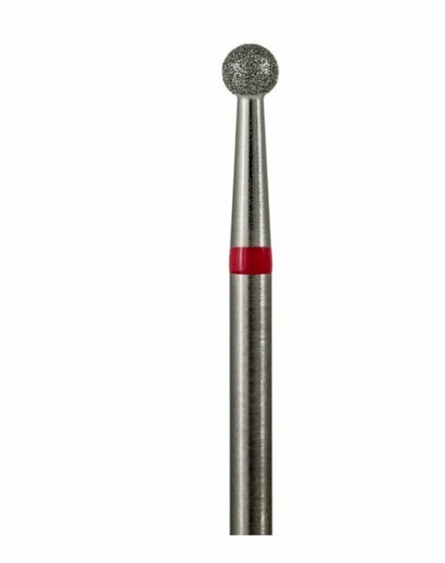 Pallina Grana Rossa  2,5mm Diamantata