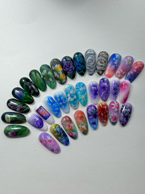 Flowers Airbrush (Solo Corso senza Kit )