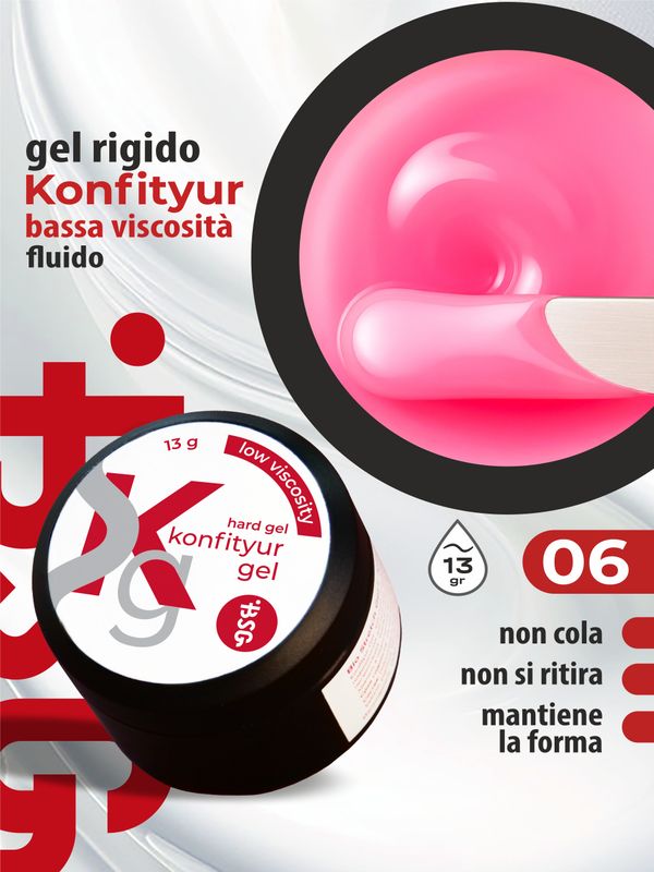 BSG Hard gel  #06  - Hot pink (13 g)