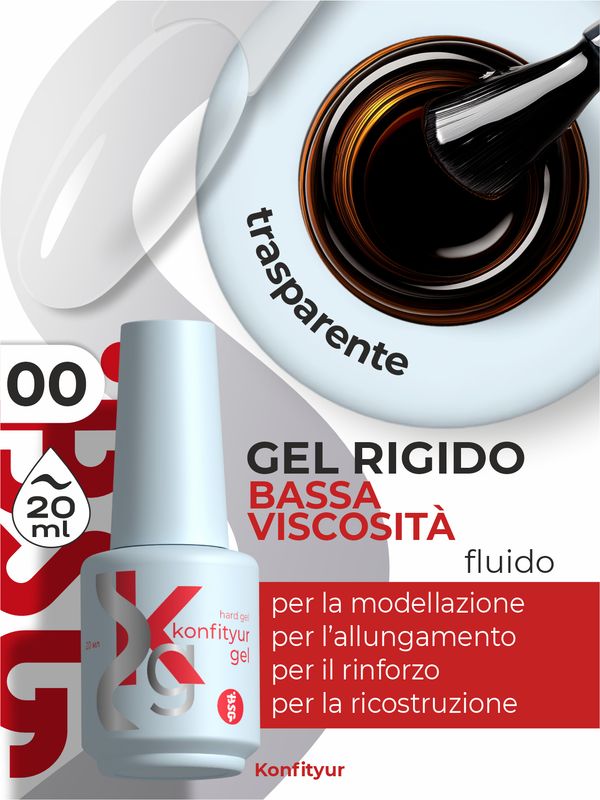 BSG builder gel premium #00 trasparente (20 ml)