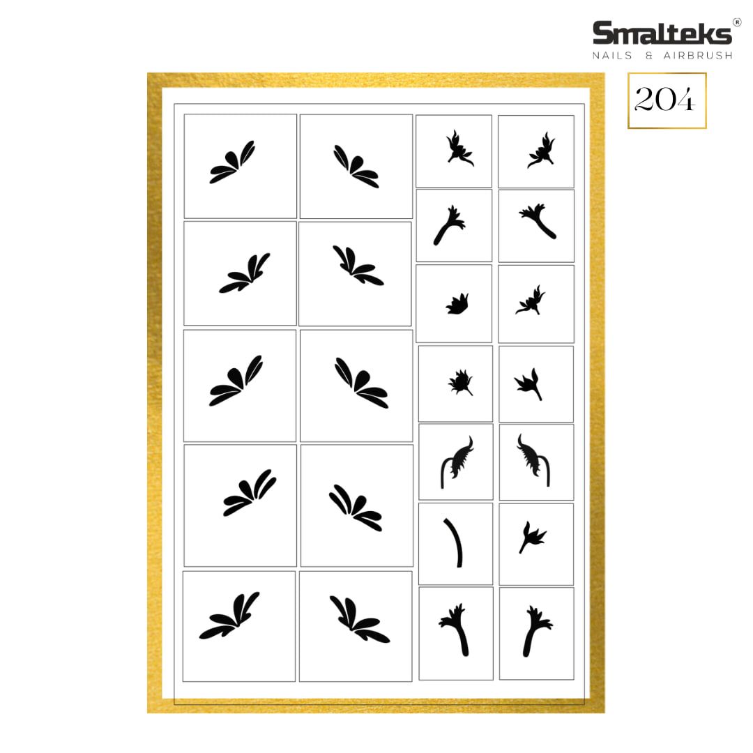 STENCIL N 204