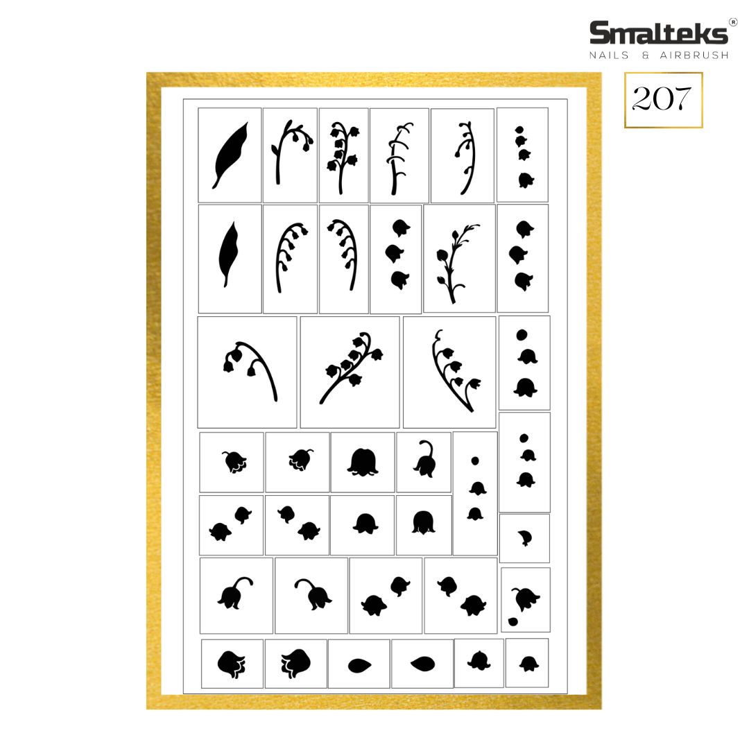 STENCIL N 207