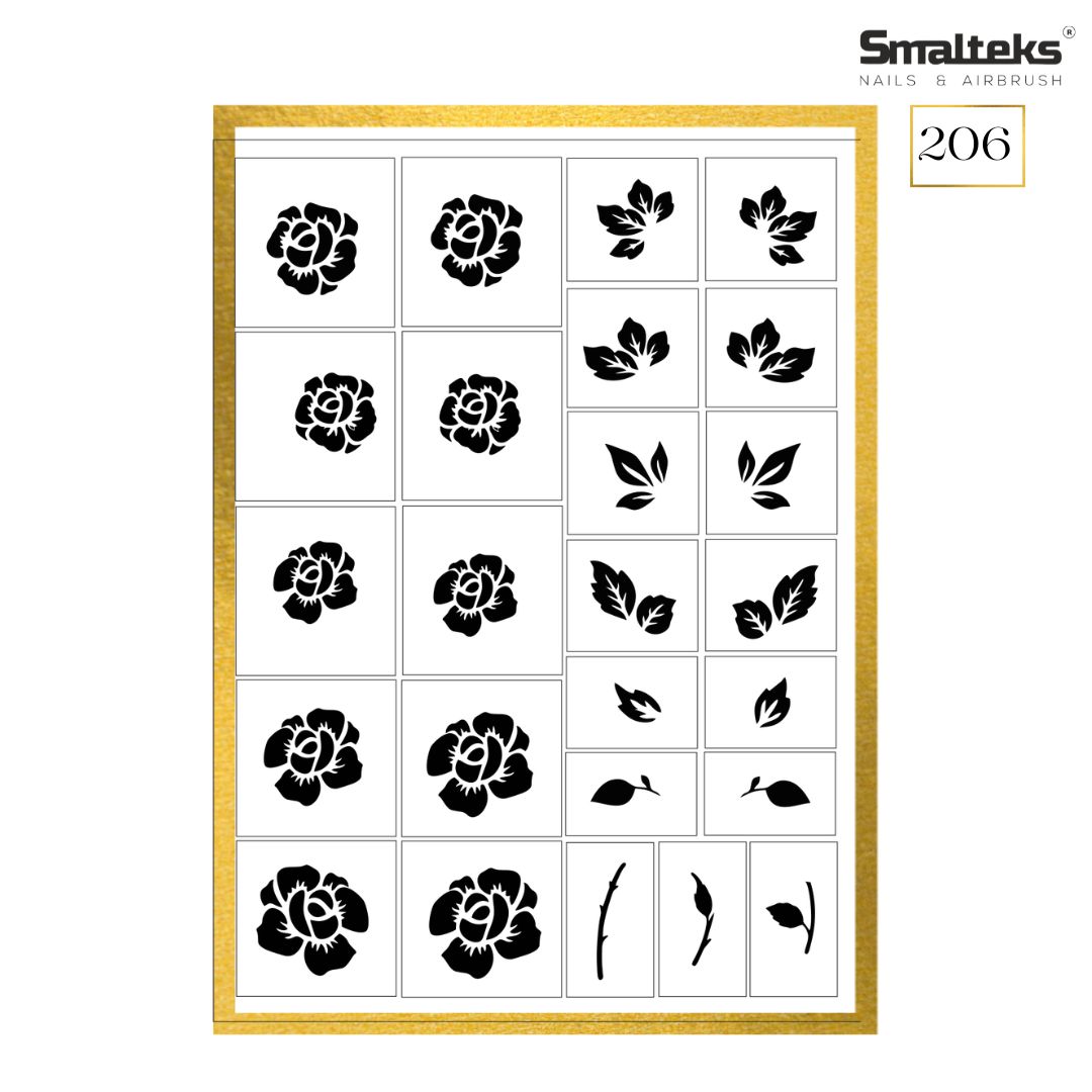 STENCIL N 206