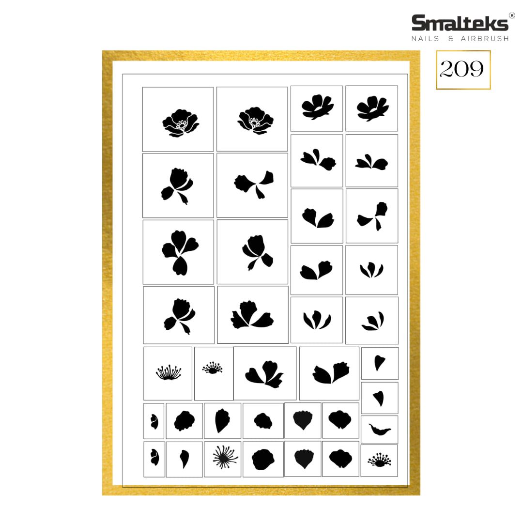 STENCIL N 209