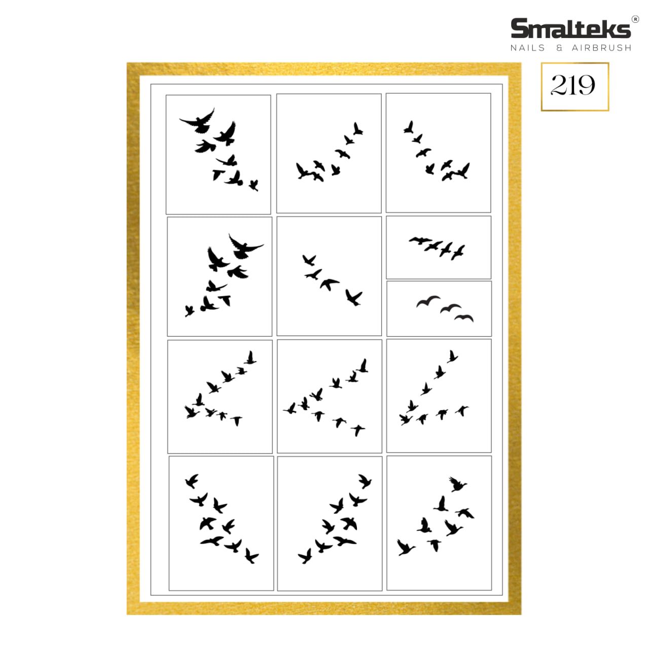 STENCIL N 219