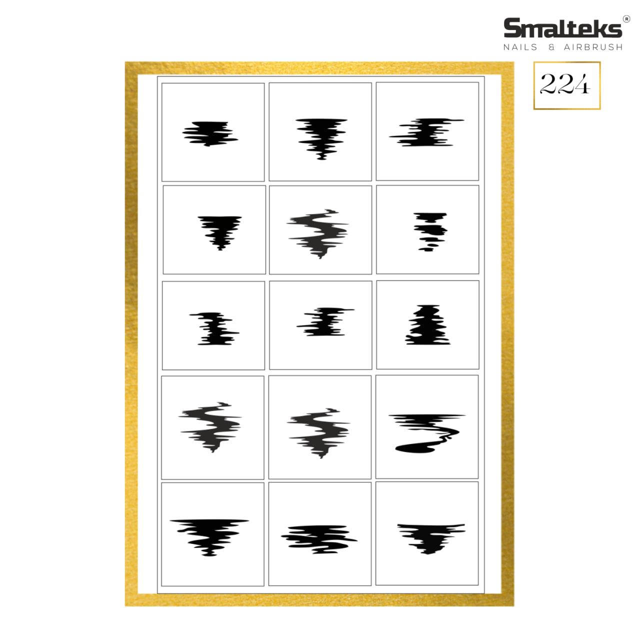 STENCIL N 224