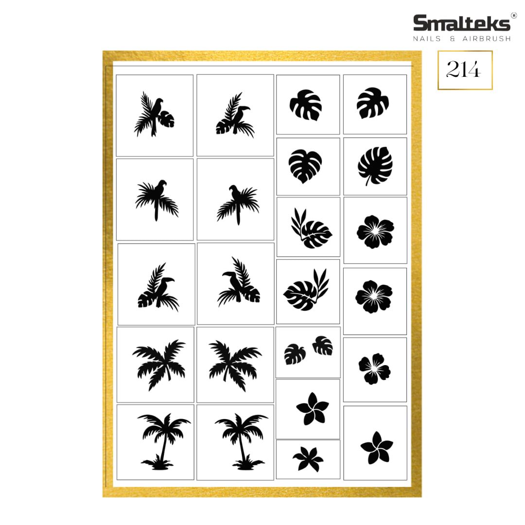 STENCIL N 214