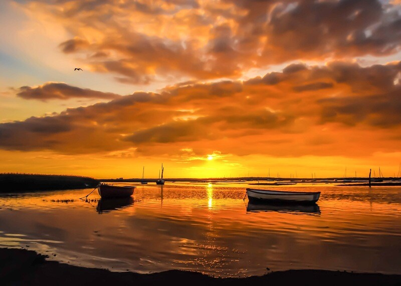 A stunning Norfolk sunset