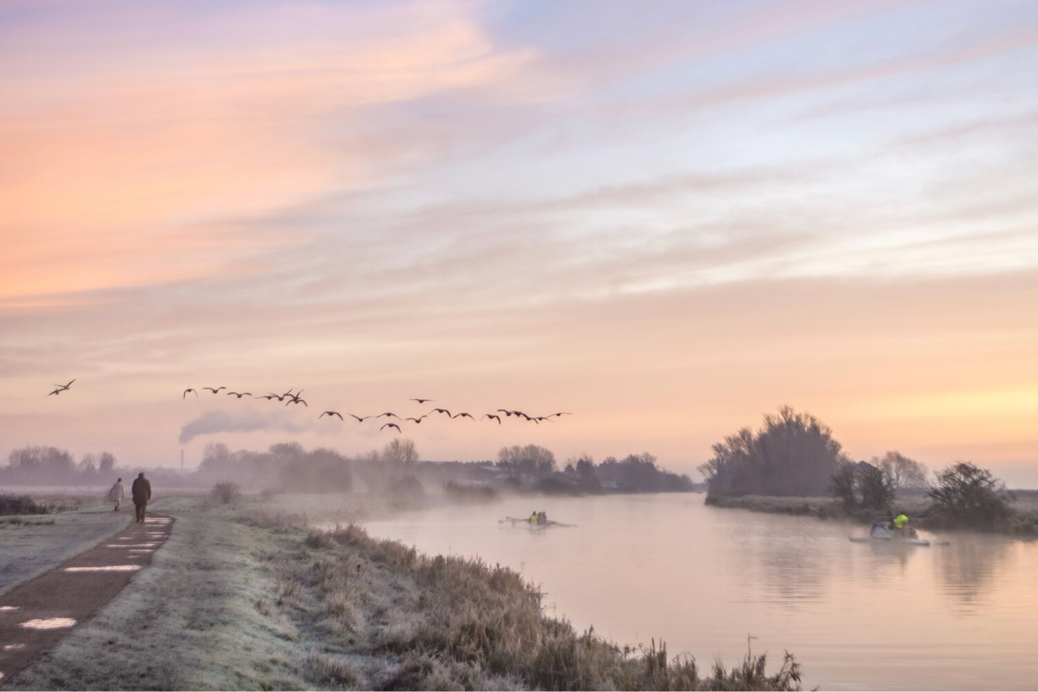 Pastel Sky In Ely