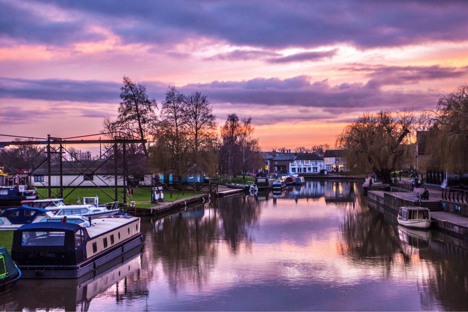 Ely Riverside In Purple