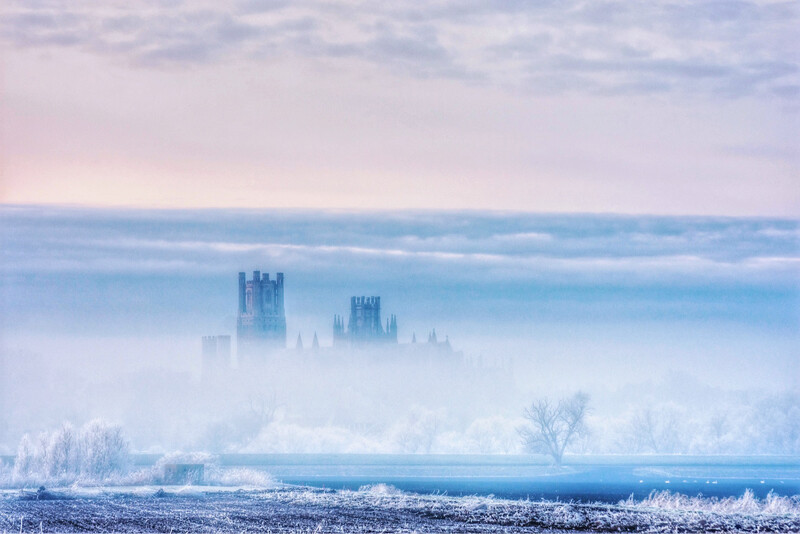 Ely Cathedral A Frosty Sunset