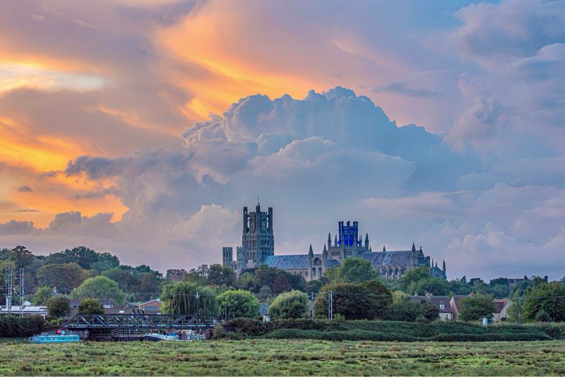 Ely Cathedral Dramatic Sky
