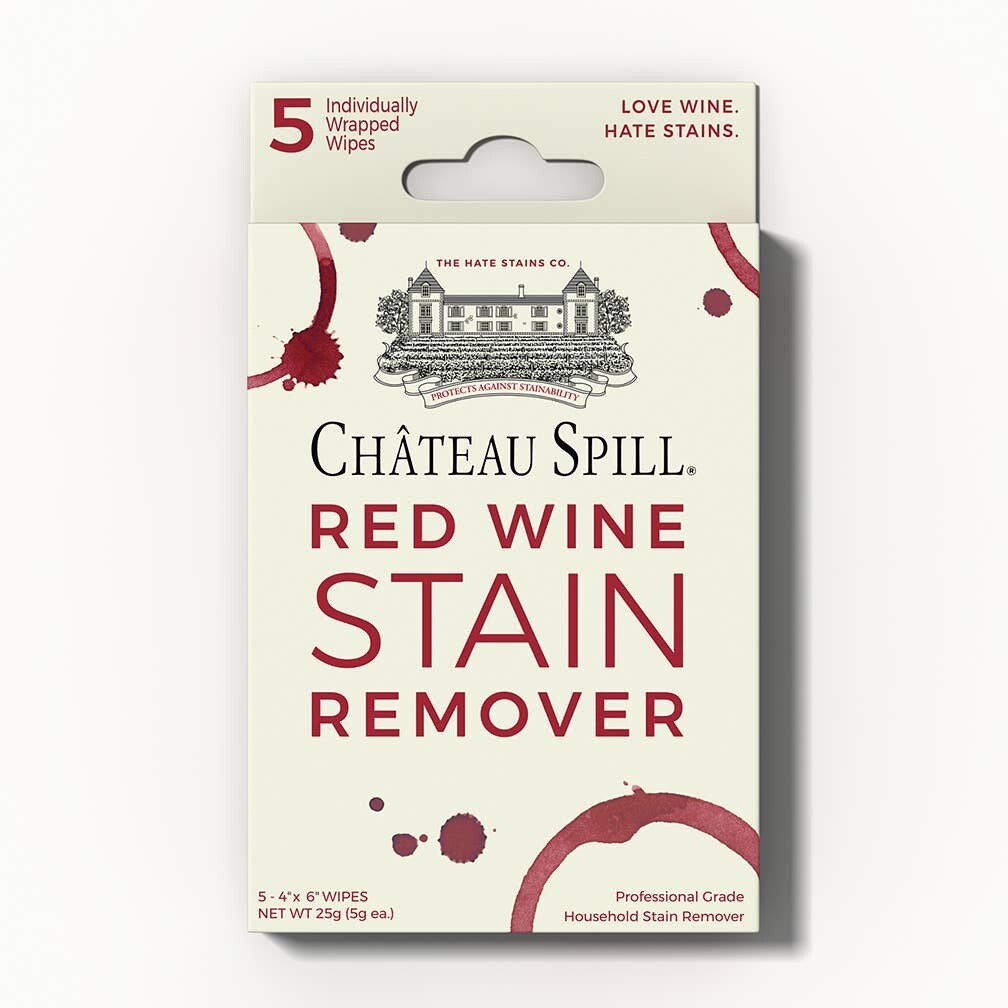 Chateau Spill Red Wine Stain Remover - Wipes
