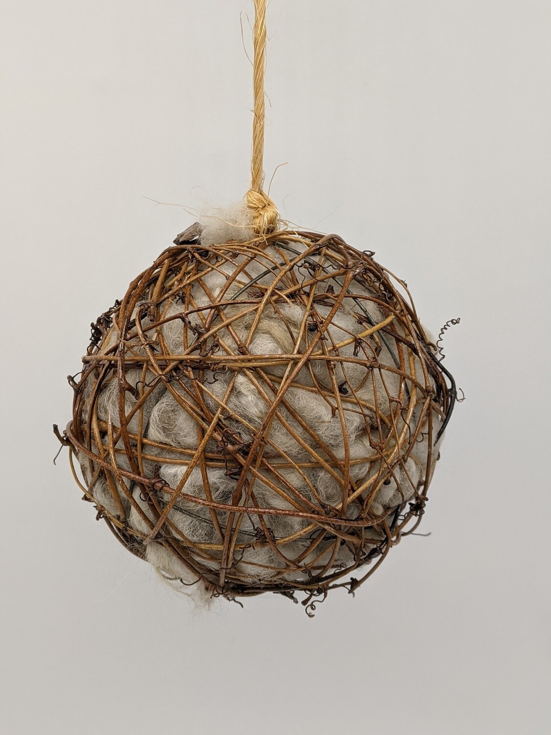 Grapevine Alpaca nesting fiber