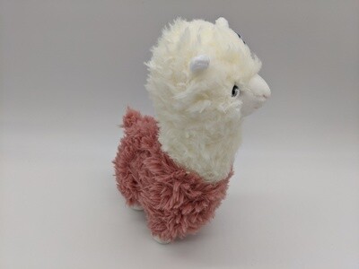 Alpaca Stuffie pink