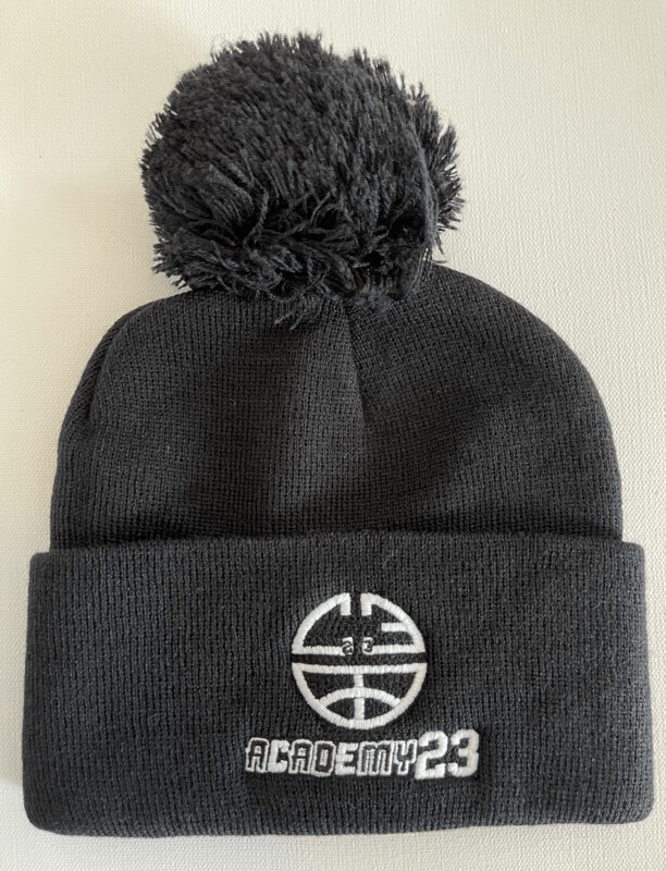 Winter Hat Black tossel