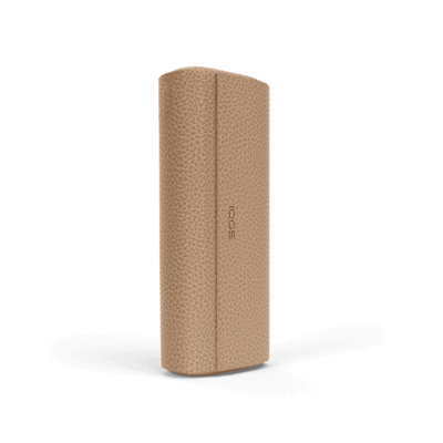 Custodia Protettiva 2 In 1 Per IQOS Iluma - Set Silicone + ABS In Oro Chiaro