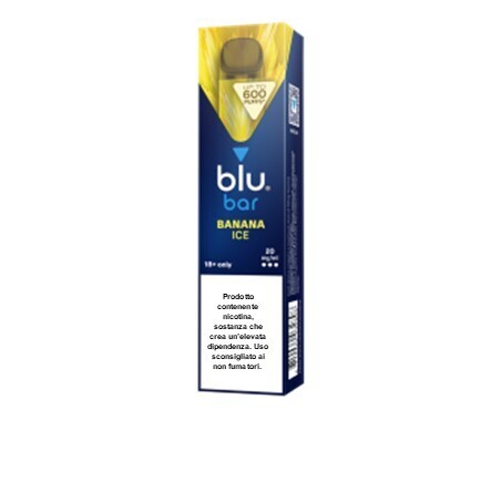 100 BLU BAR sigaretta elettronica usa e getta 20mg/ml 600 puffs