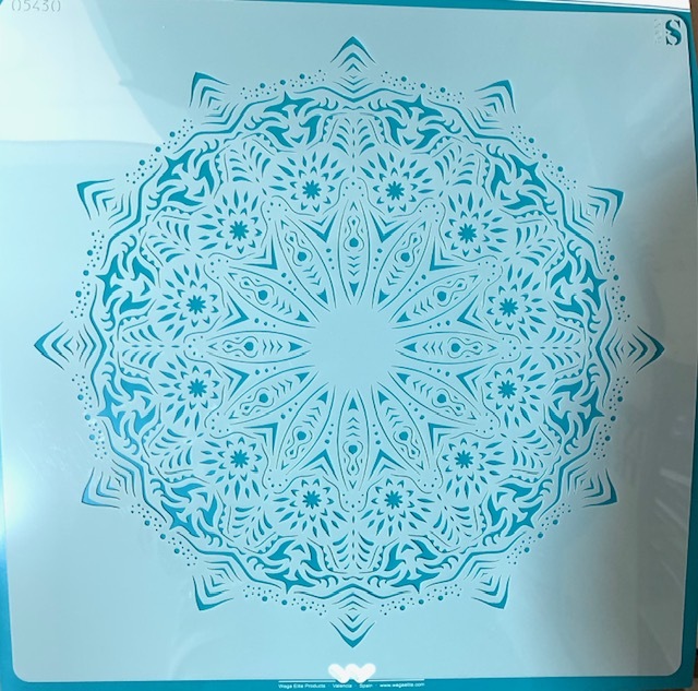 Stencil Mandala circolare, scegli la dimensione -  Italia