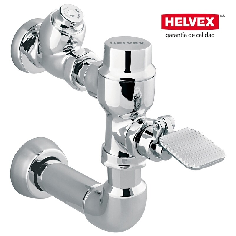 FLUXOMETRO PARA MINGITORIO DE PEDAL EXPUESTO SPUD DE 19 mm 0.5L POR DESCARGA MOD. 310-19-0.5