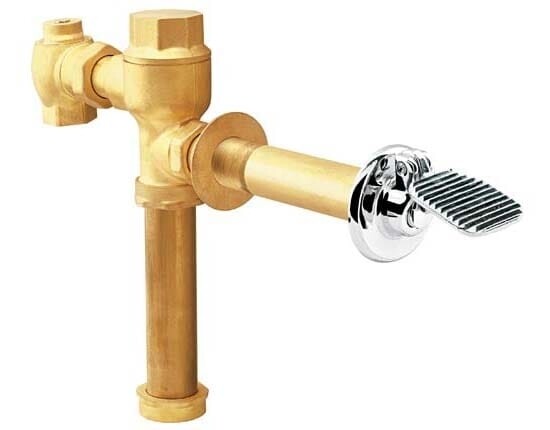 FLUXOMETRO PARA TAZA FLUX OCULTO DE PEDAL EXPUESTO SPUD DE 32 mm  38 mm 4.8L POR DESCARGA MOD. 312-WC-4.8