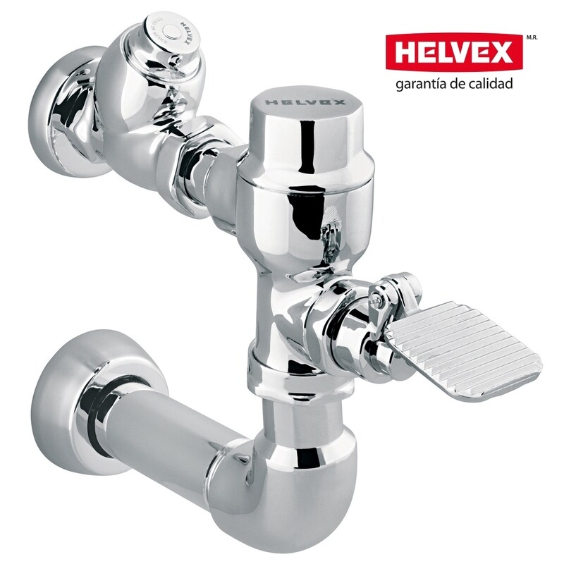 FLUXOMETRO PARA TAZA FLUX NAO O NAO17 DE PEDAL EXPUESTO, SPUD DE 38 mm 3.5L POR DESCARGA MOD. 310-38-3.5