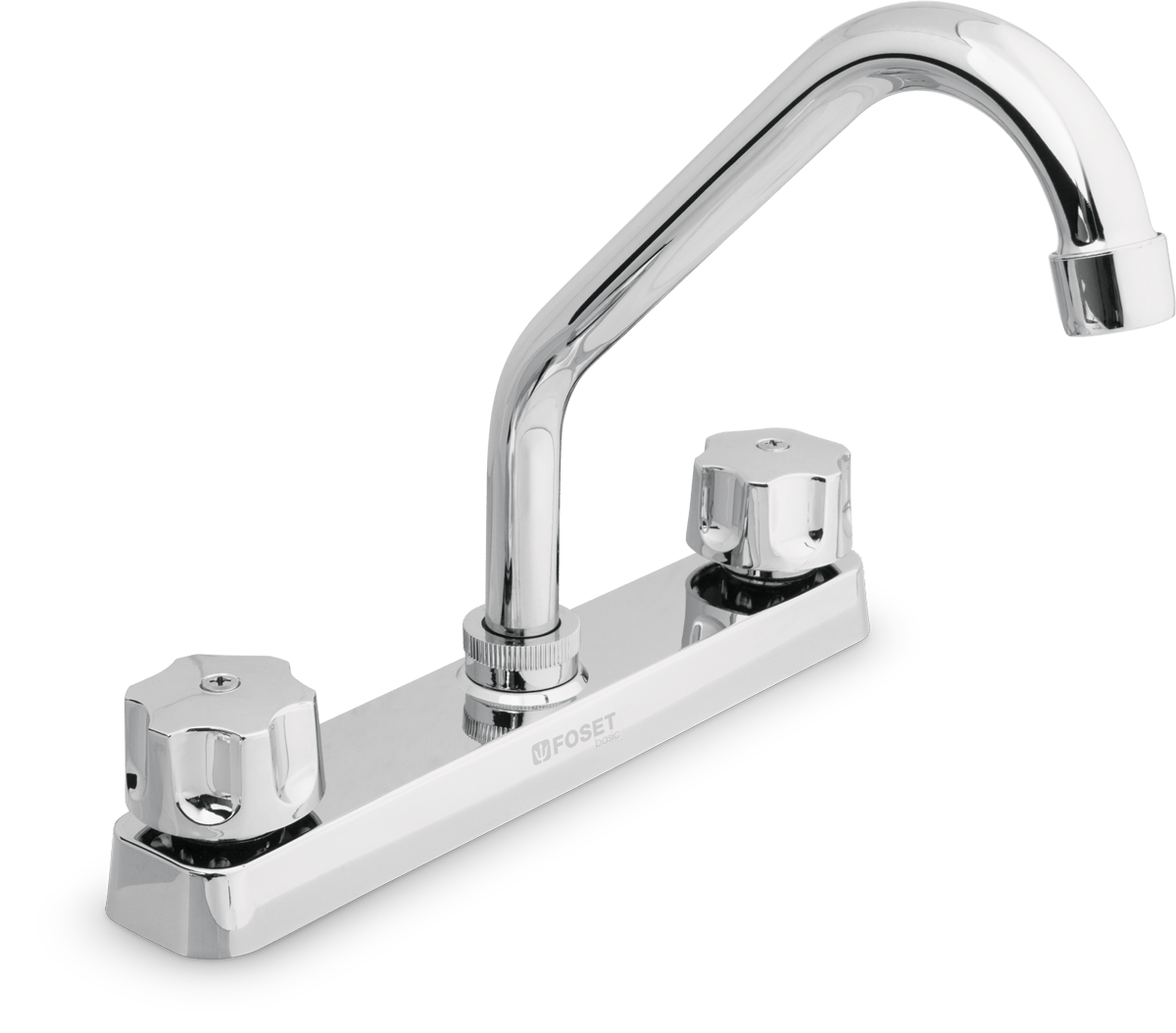 Mezcladora plastica para fregadero, cuello corto, Basic MOD. 49289
