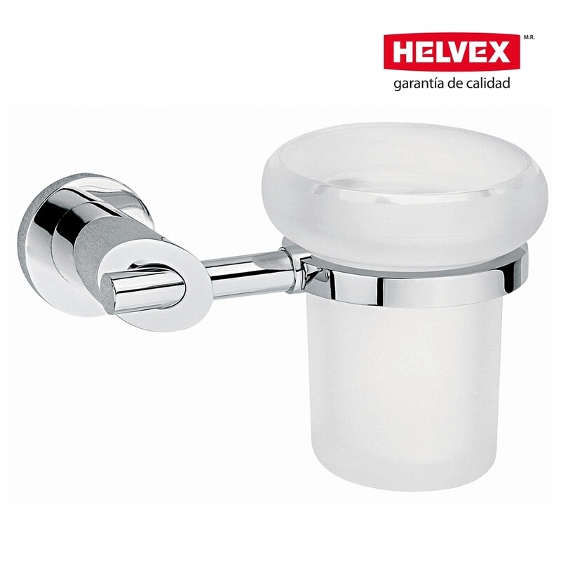 VASO CEPILLERO DE CRISTAL NUVA MOD. 9107 VASO CEPILLERO DE CRISTAL NUVA MOD. 9107