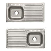 Tarjas de empotrar 100 x 51 cm izquierda MOD. 49173