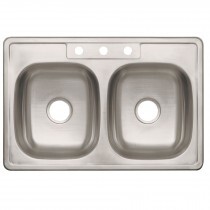 Tarja de empotrar 84 x 56 x 15 cm, doble tina MOD. 49174 Tarja de empotrar 84 x 56 x 15 cm, doble tina MOD. 49174