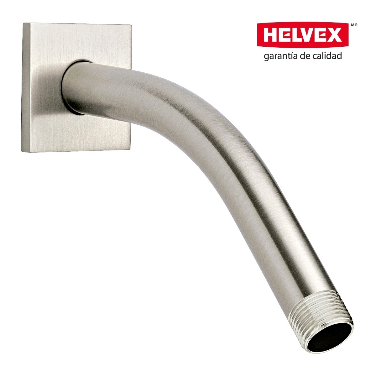 BRAZO Y CHAPETON CUADRADO PARA REGADERA MOD. TR-013-S