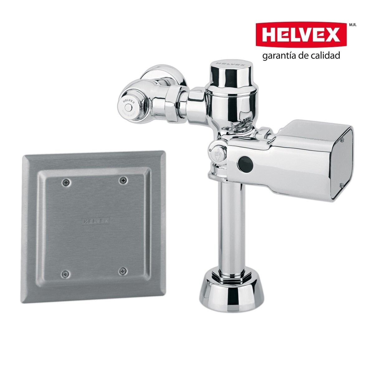 FLUXOMETRO ELECTRONICO CORRIENTE WC 32-38 4.8L CROMO MOD. FC-110-WC-4.8