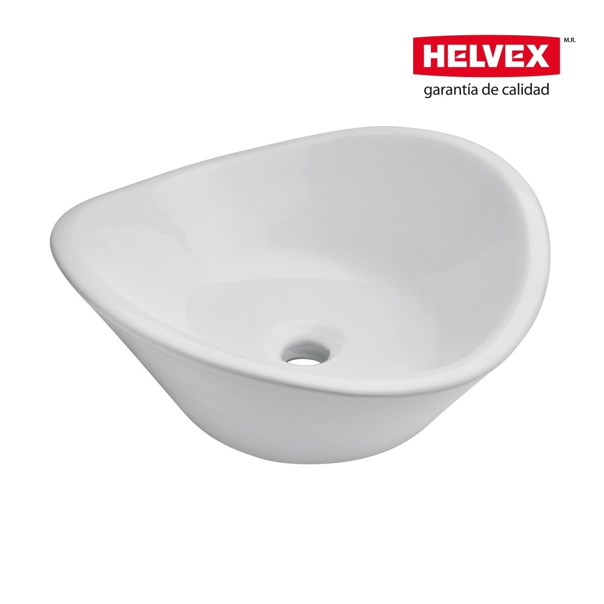 LAVABO CASSINI DE SOBREPONER SIN REBOSADERO  MOD. LV  CASSINI