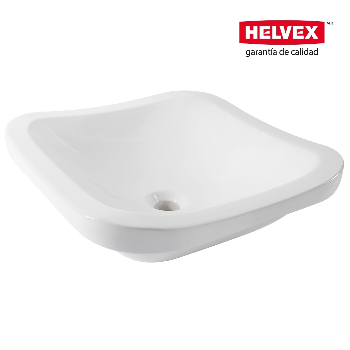 Lavabo de sobreponer y sobrecubierta sin rebosadero MOD. LV STALA