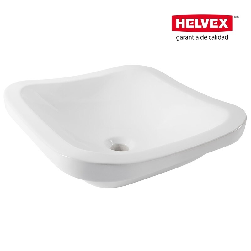 Lavabo de sobreponer y sobrecubierta sin rebosadero MOD. LV STALA