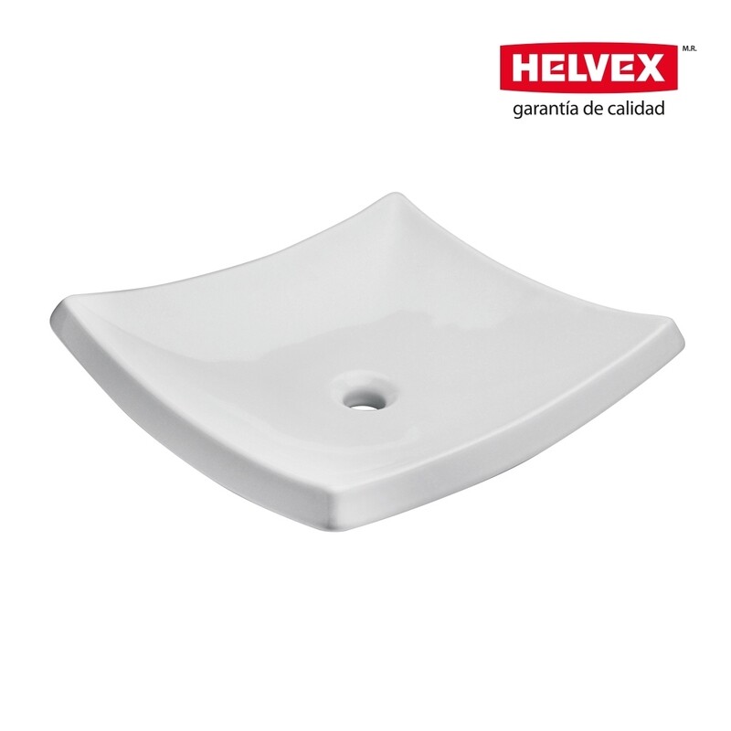 LAVABO TRAZZO DE SOBREPONER SIN REBOSADERO ACABADO  MOD. LV TRAZZO