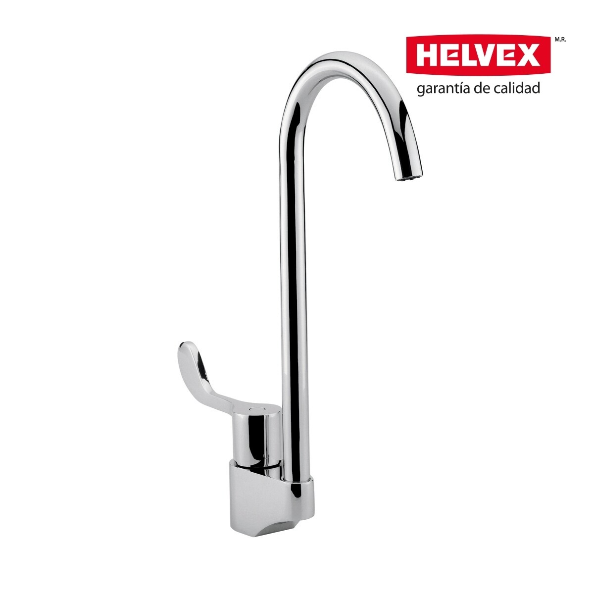 LLAVE DE HOSPITAL CON CUELLO DE GANSO GIRATORIO MANIJA CORTA MOD. VCG2-1.9
