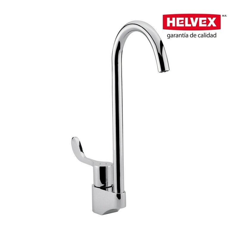 LLAVE DE HOSPITAL CON CUELLO DE GANSO GIRATORIO MANIJA CORTA MOD. VCG2-1.9