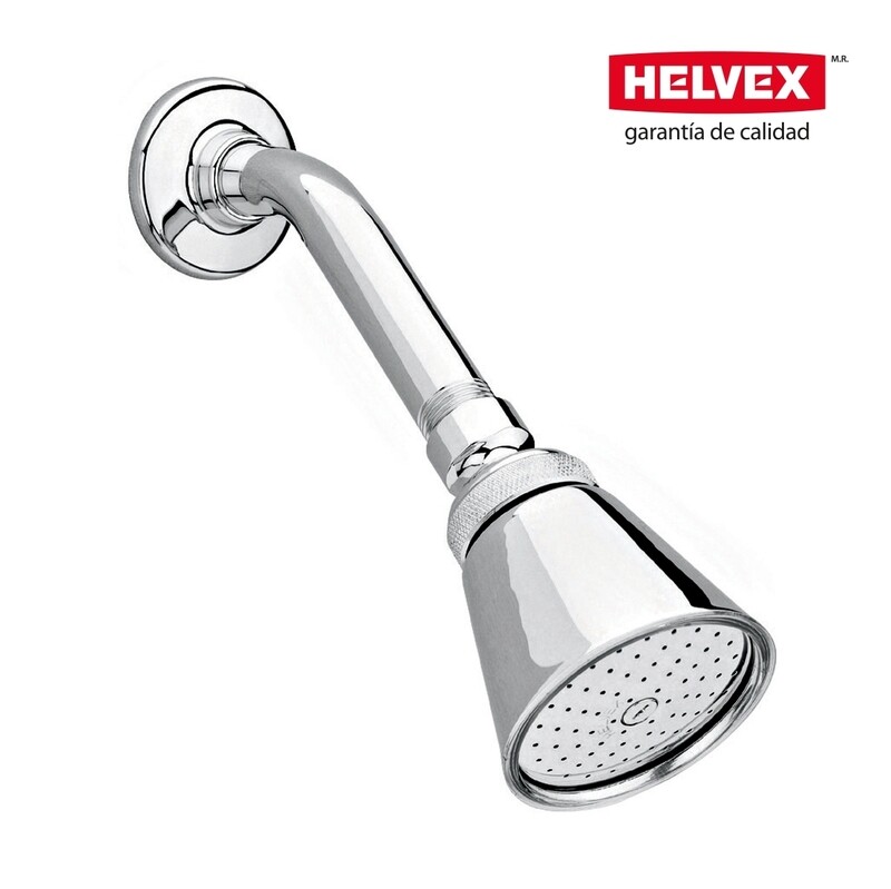 REGADERA DE CHORRO FIJO OPTIMA INCLUYE BRAZO Y CHAPETON MOD.H200-6