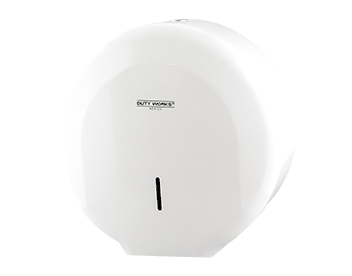 Dispensador de papel higienico (acero/blanco) DW-25-B Dispensador de papel higienico (acero/blanco) DW-25-B