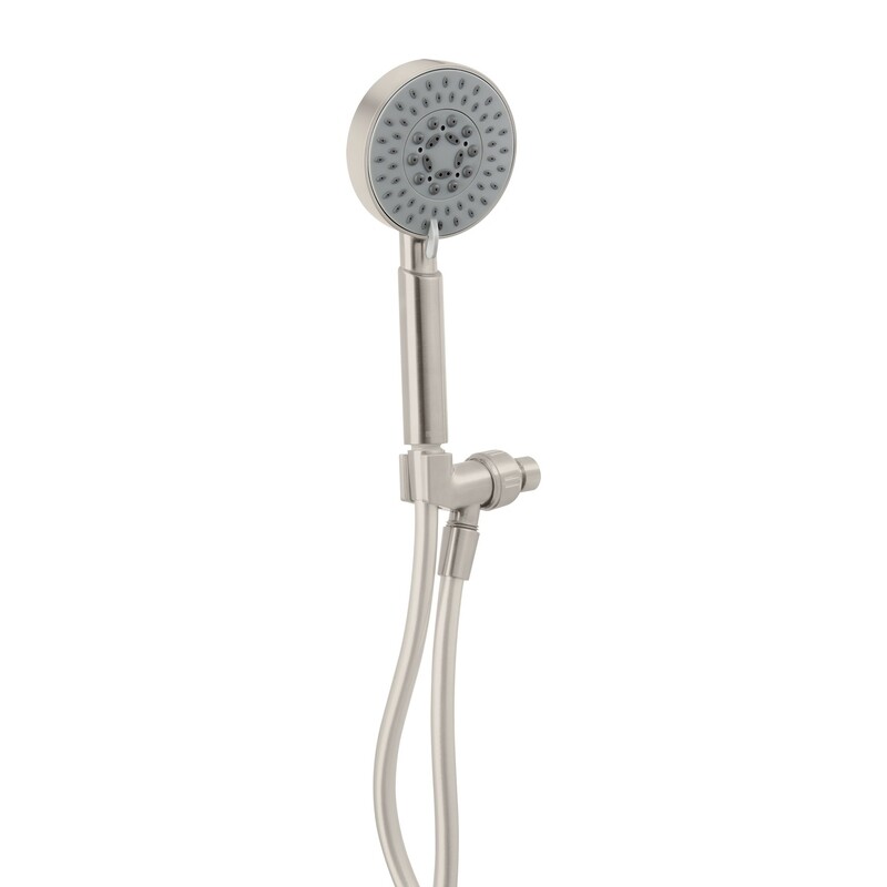 Regadera de telefono 4" (10 cm) con soporte 5 funciones MOD 45166