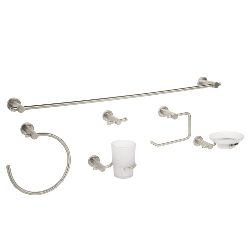Juego de 6 accesorios Element para baño MOD 49682 Juego de 6 accesorios Element para baño MOD 49682