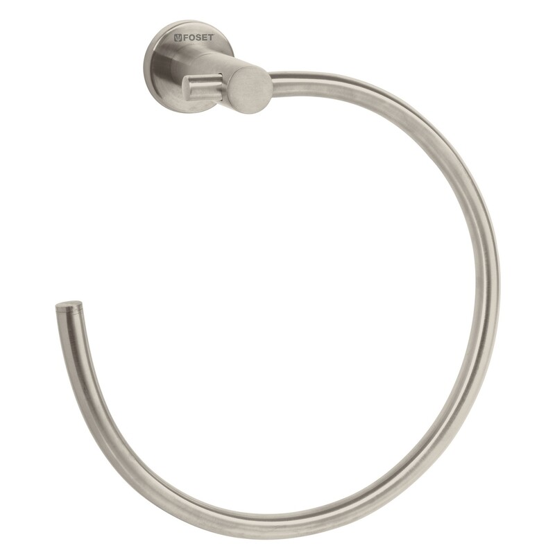 Toallero metalico de argolla MOD 49676 Toallero metalico de argolla MOD 49676