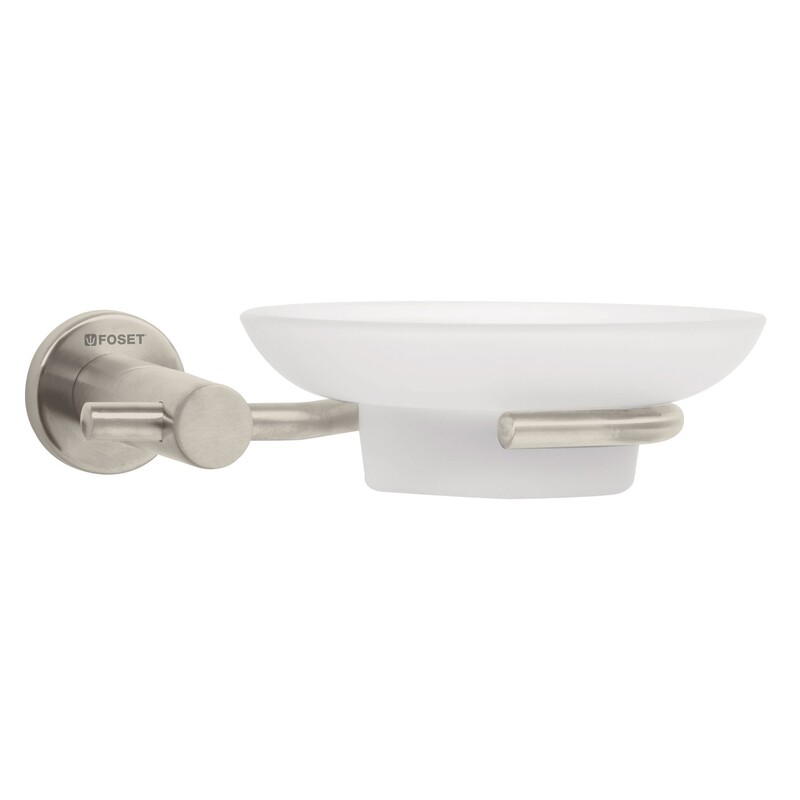 Jabonera metalica con plato MOD 49675 Jabonera metalica con plato MOD 49675