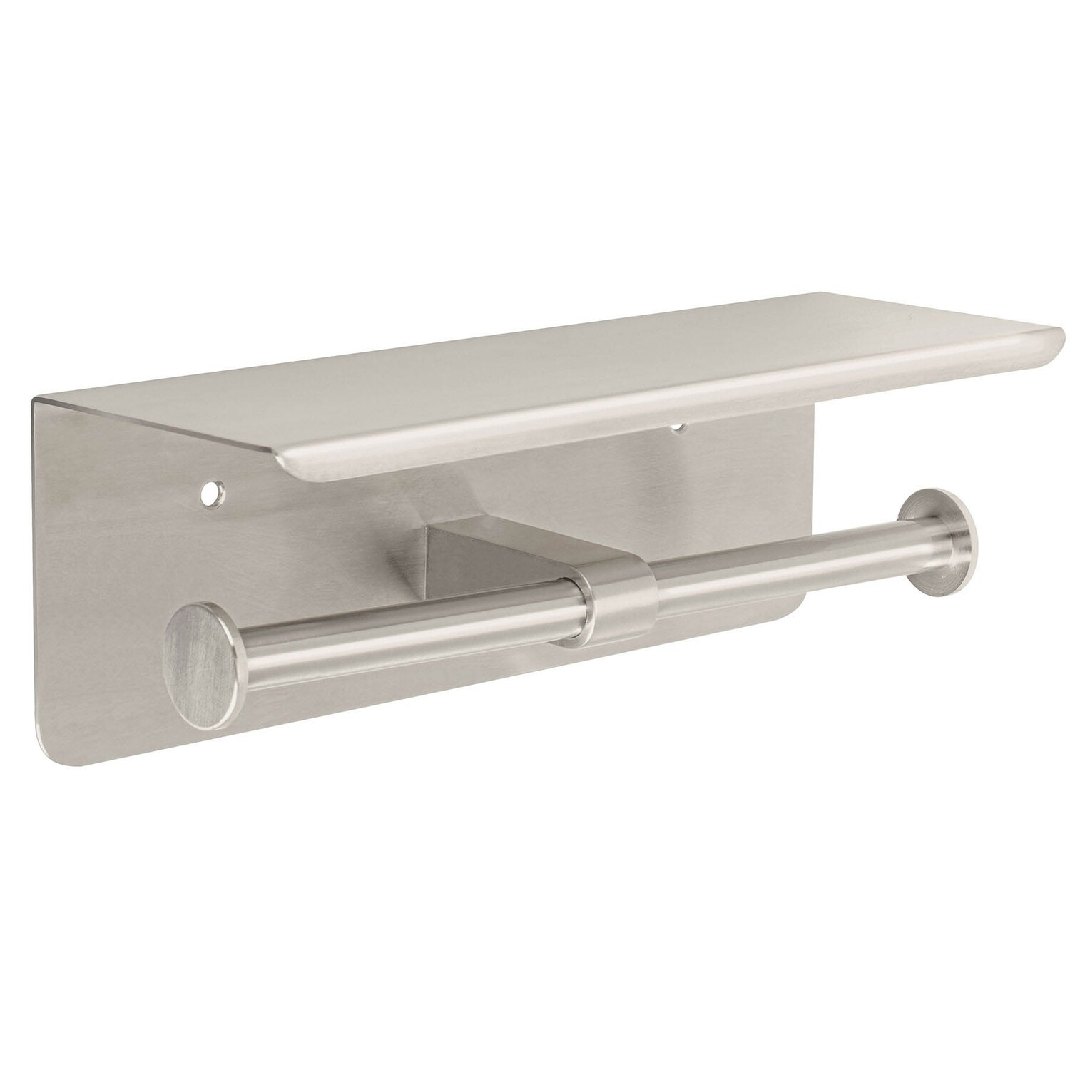Portarollo doble con soporte para celular MOD 46357