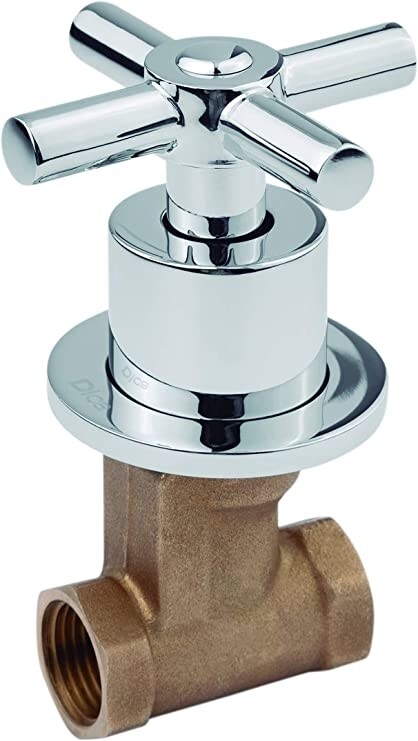 Juego de 2 llaves de empotrar con maneral cruceta MOD. 4053MCR