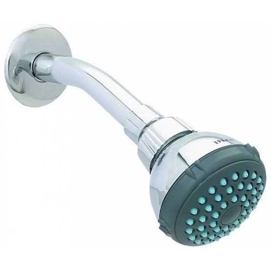 Regadera 2 ½" de cebolla con brazo y chapetón MOD. 4506B