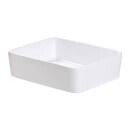 Lavabo Sobre poner Rectangular Blanco Murano Lavabo Sobre poner Rectangular Blanco Murano